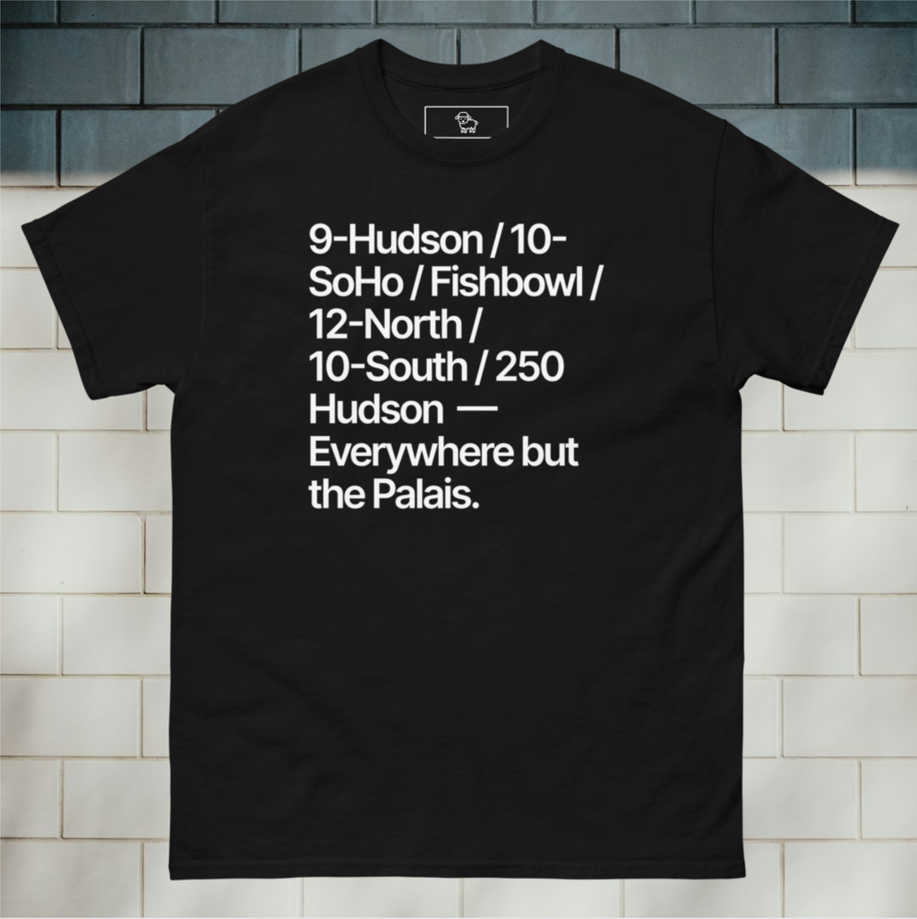 "Everywhere but" Tee – OG DannyJ Edition